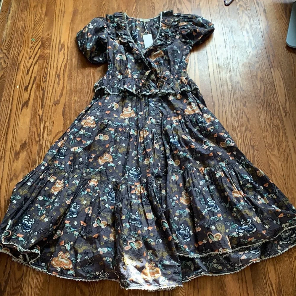 NEW Ulla Johnson Maxi Olga Dress - Picture 3 of 14